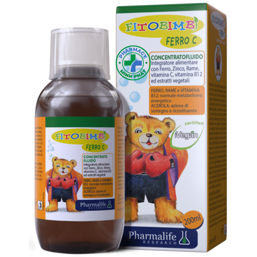 FITOBIMBI FERRO C - SIRO BỔ SUNG SẮT CHO TRẺ